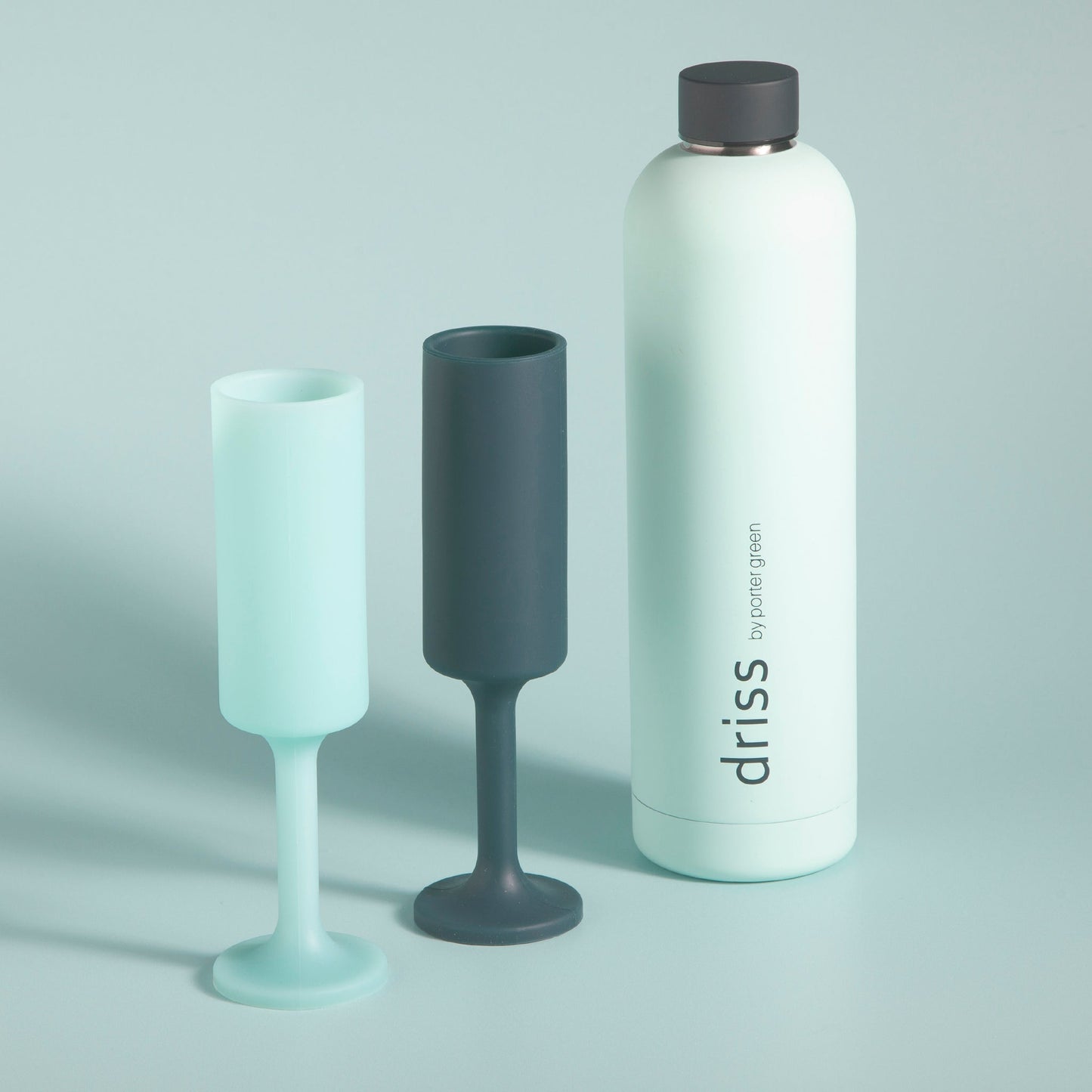 mist + ink | seff | silicone unbreakable champagne flute