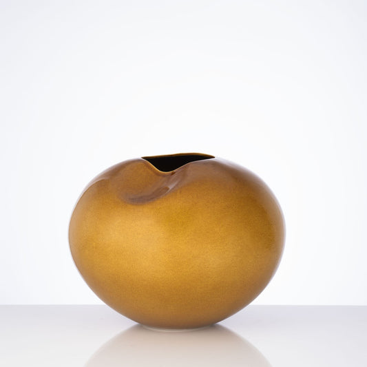 Milan Honey Sculptural Vase