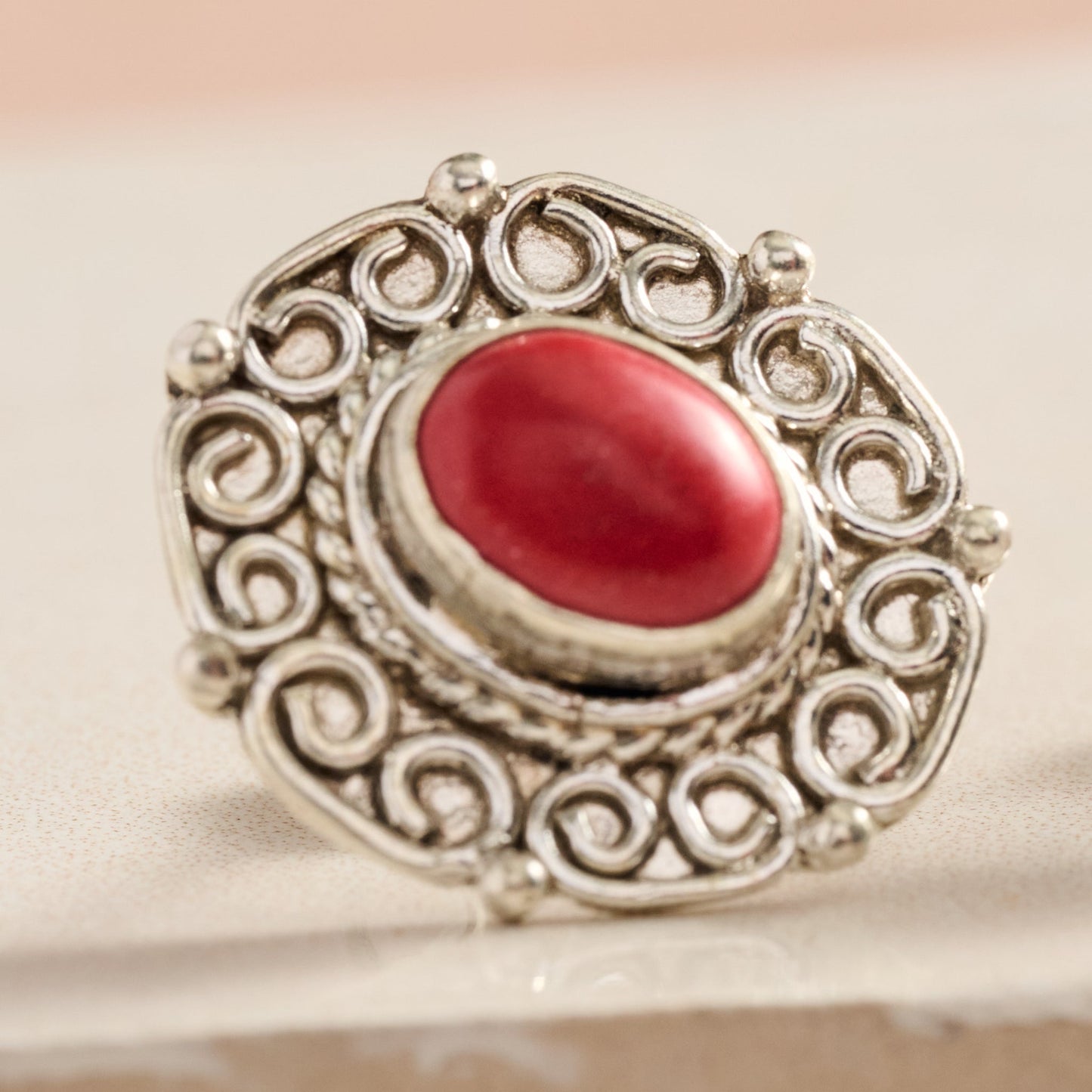 Rani Redstone Post Earrings