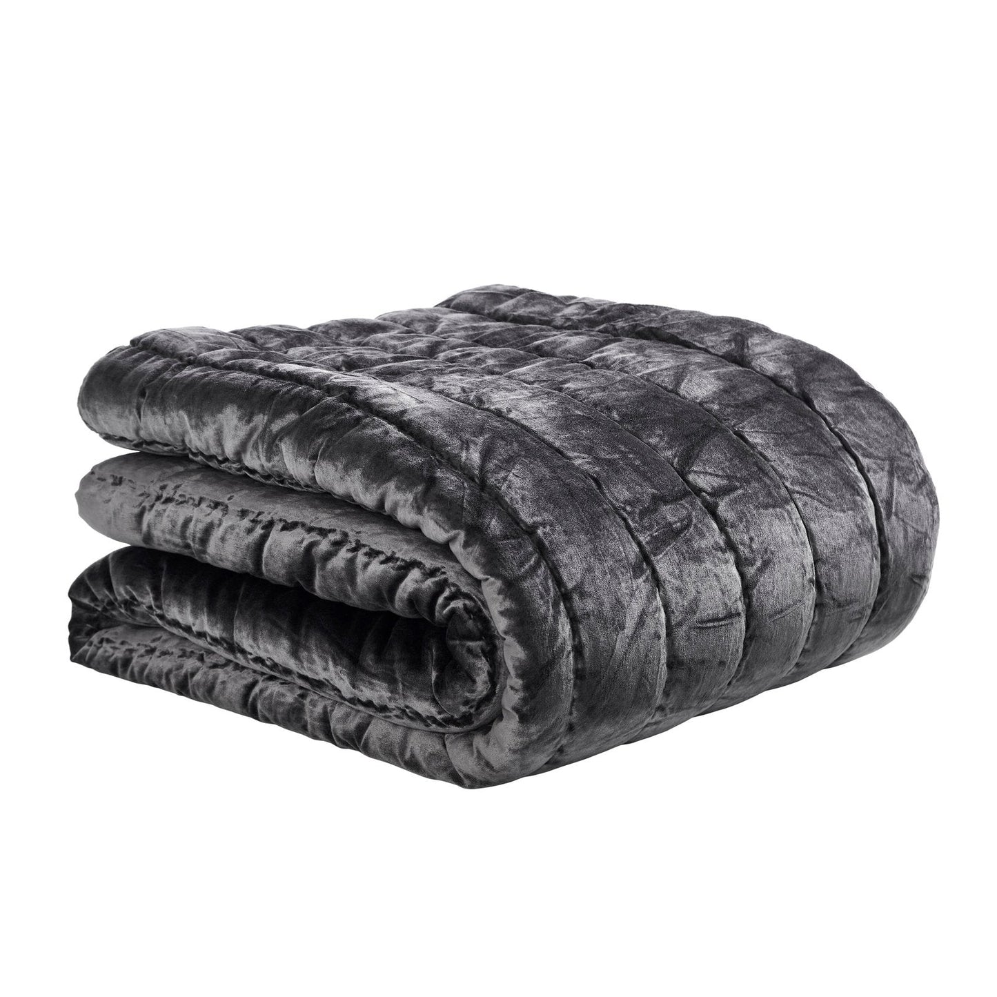 Gatsby Channel Velvet Quilt - Clearance