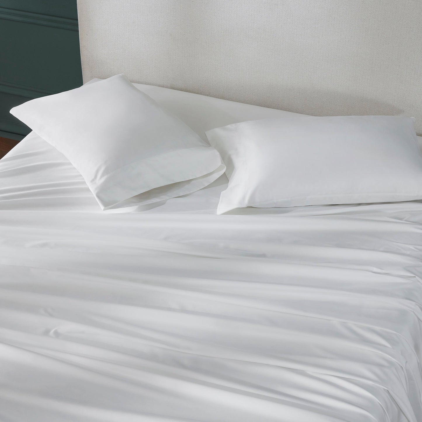 Vanessa Organic Cotton Percale Sheet Set