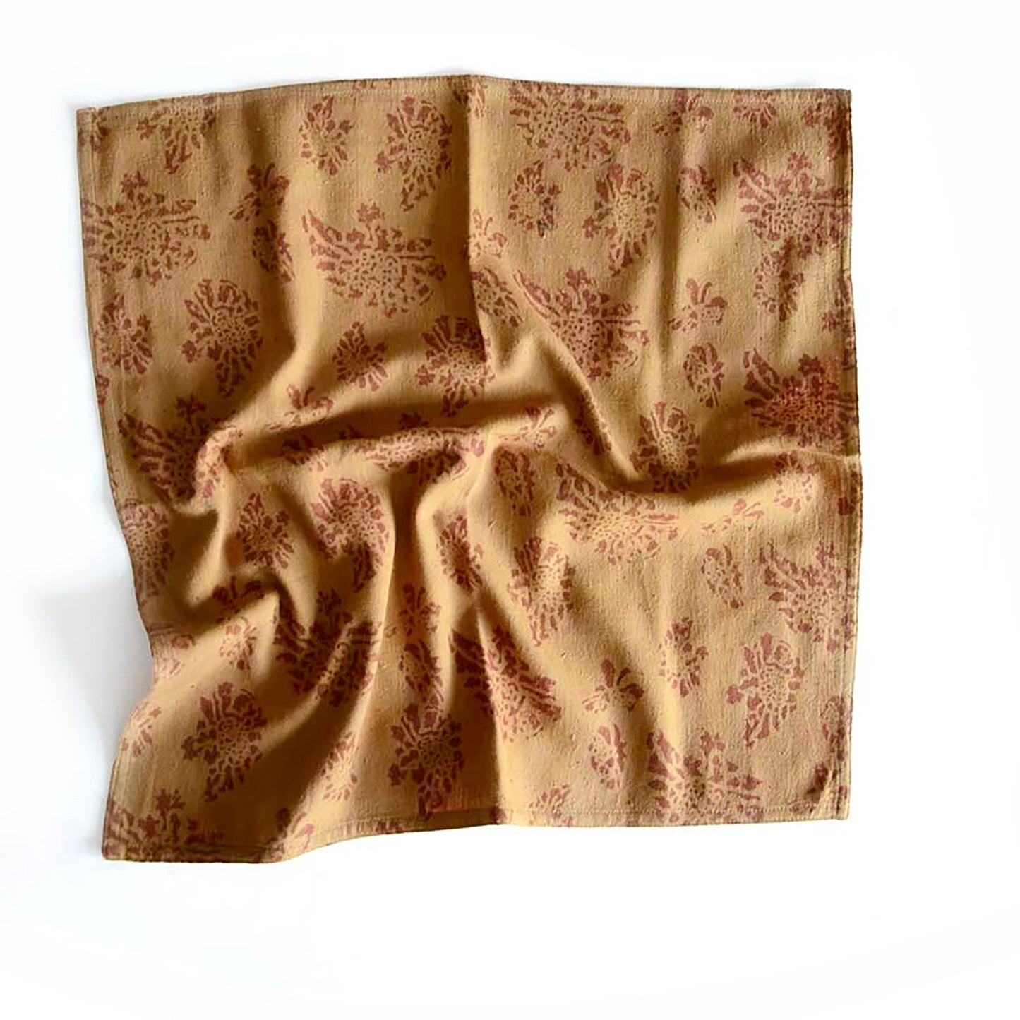 Ethically Made Cotton Dinner Napkins (Set of 4) - Marigold