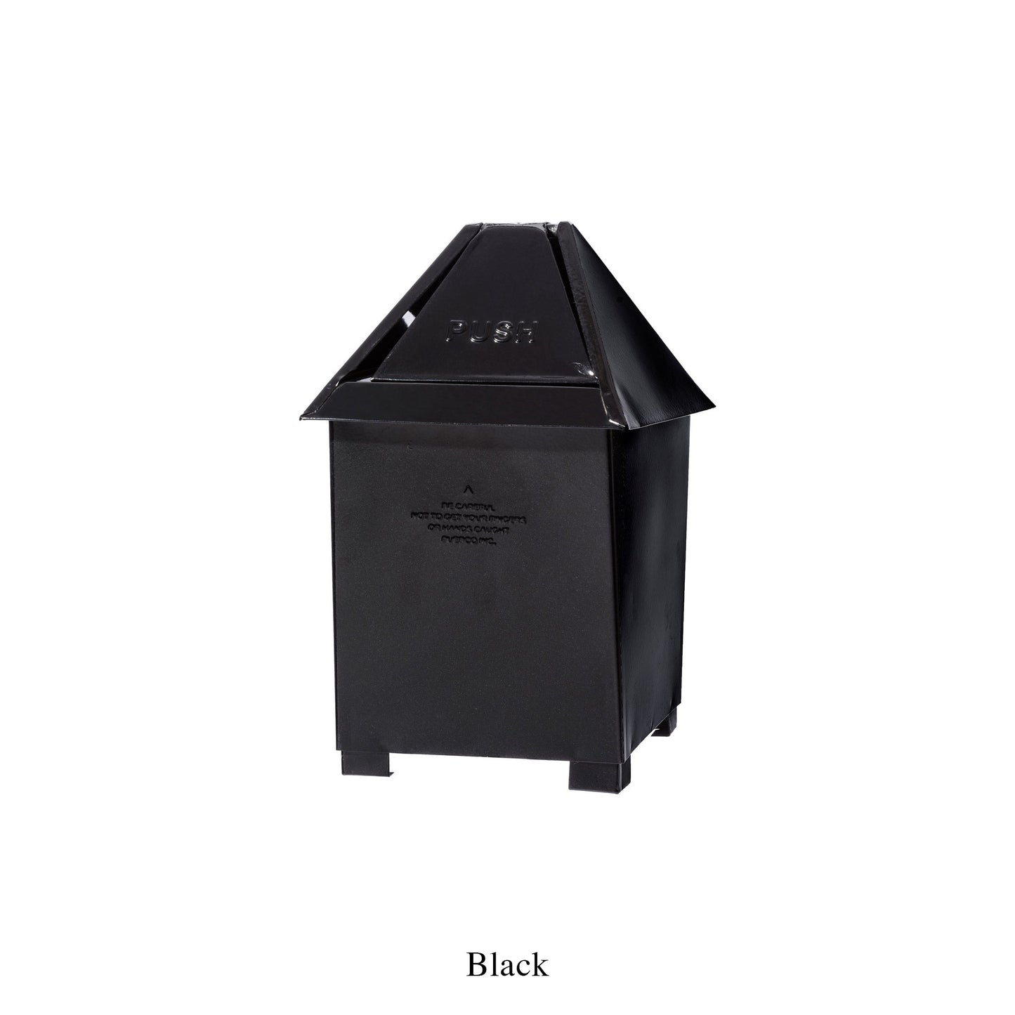 TABLE TOP DUSTBIN - BLACK