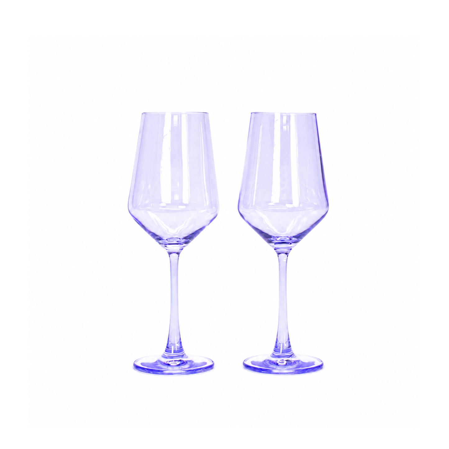 Lady Lavender - Colored Wine Glass