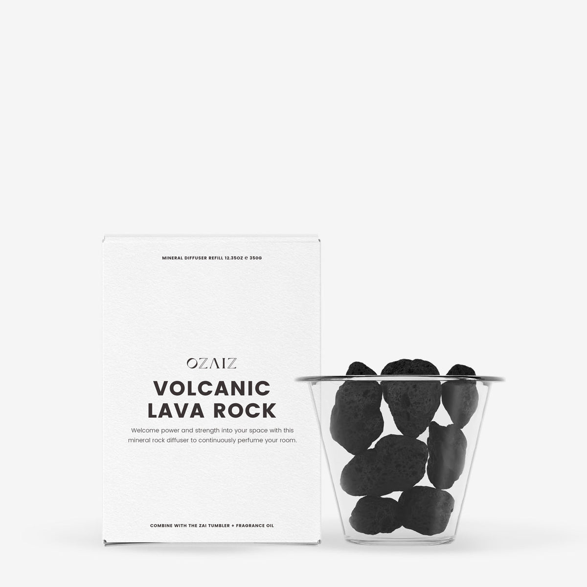 ZAI Lava Rock Diffuser - Oud & Bergamot