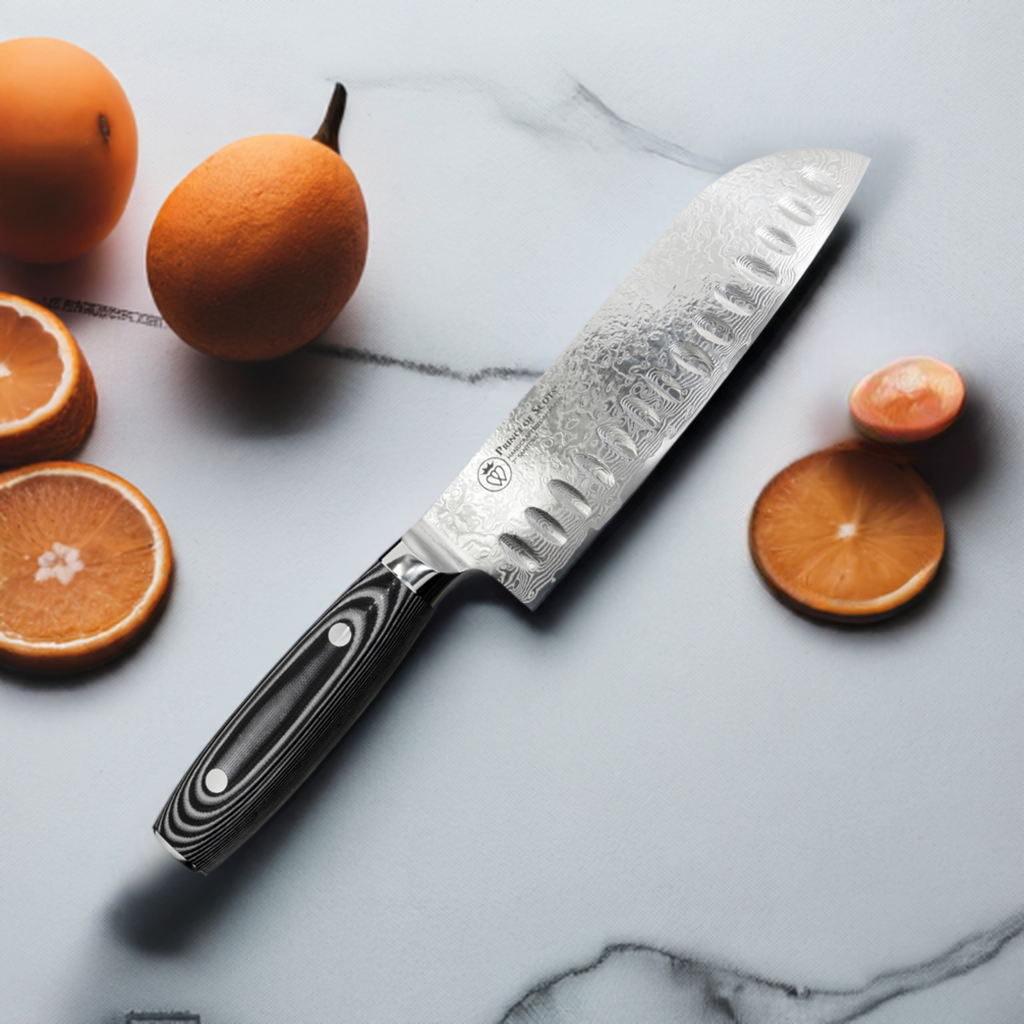 7 Inch Damascus Santoku Knife - Osadia Concept Store