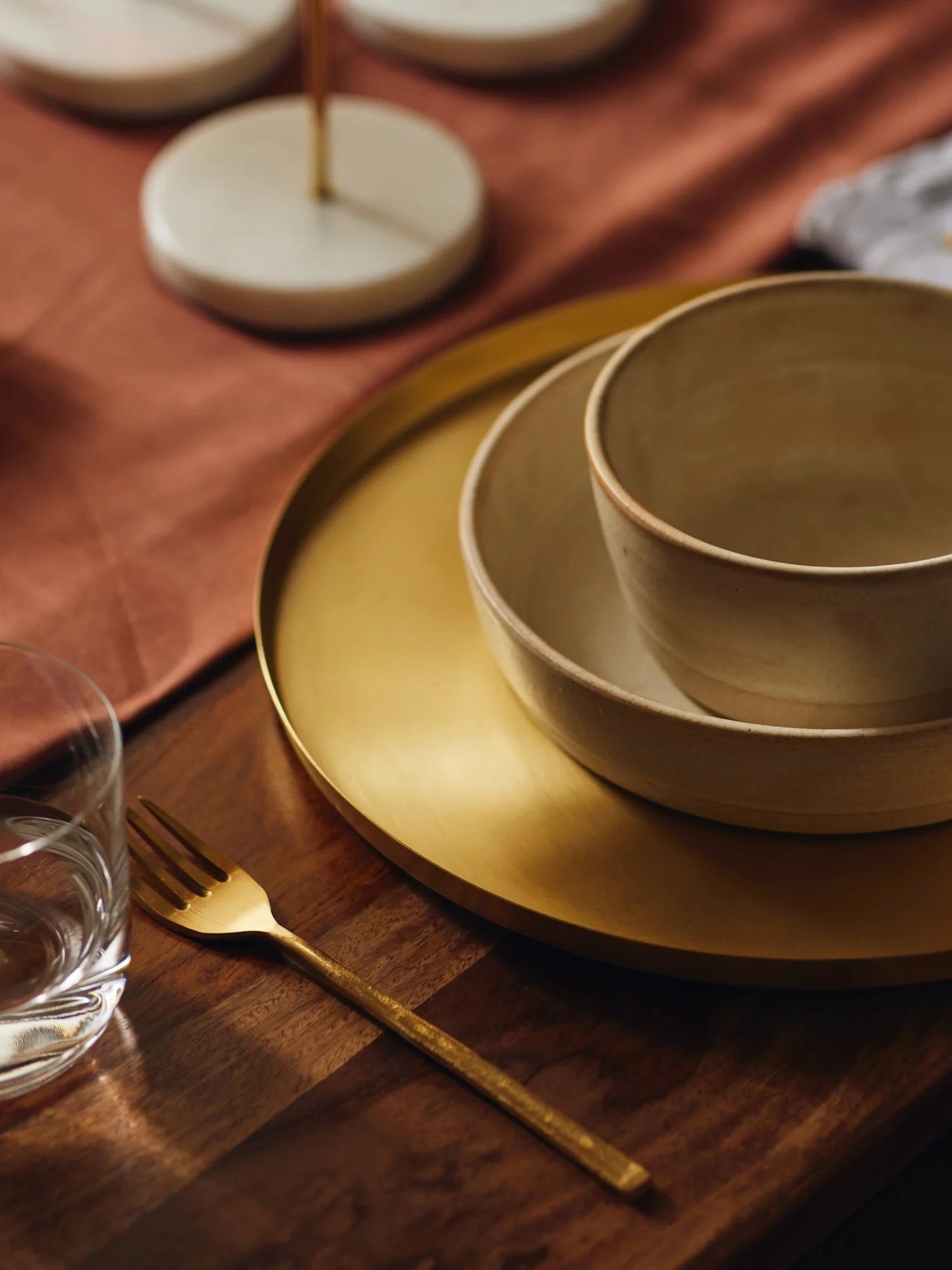 Heirloom Brass Serving Plate