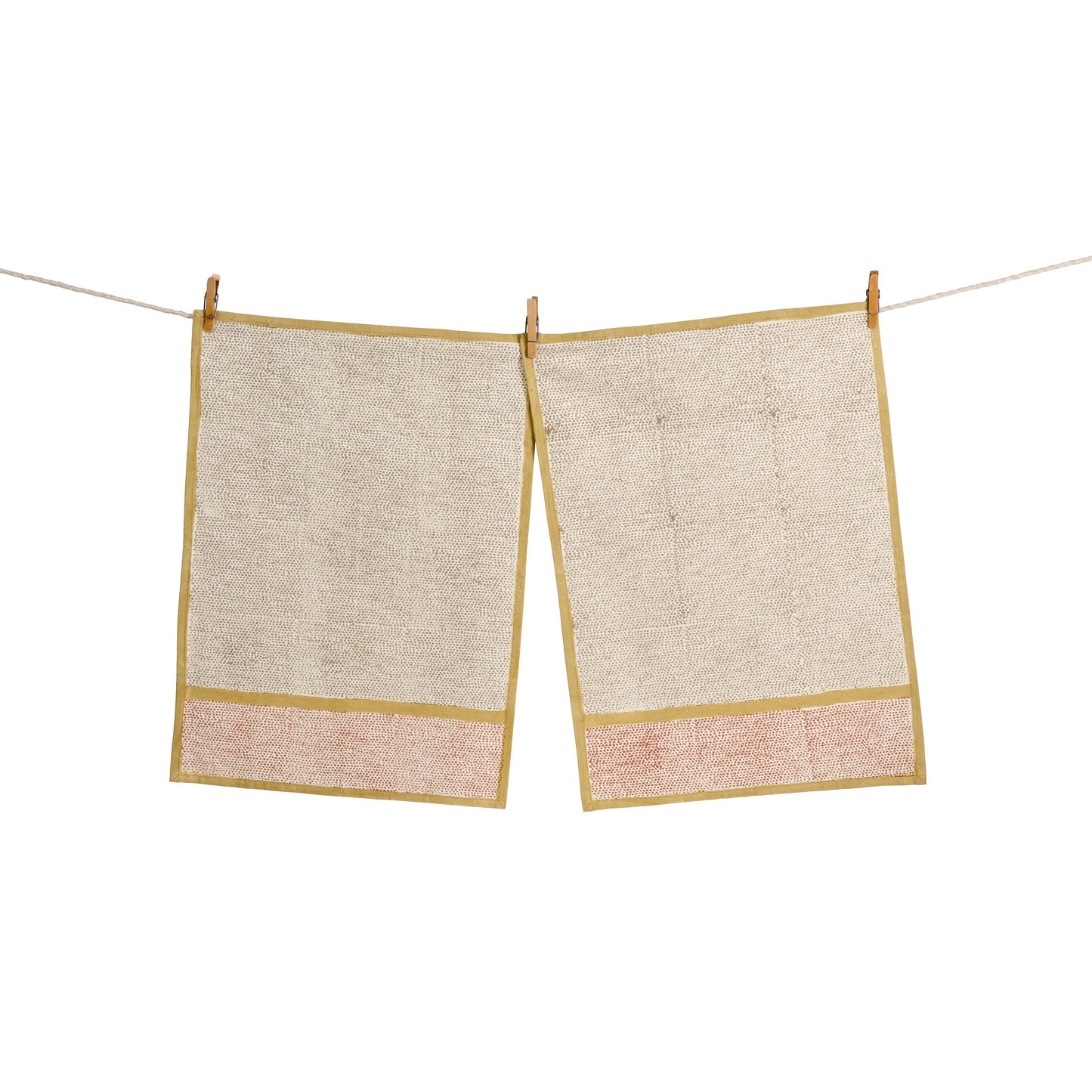 Kora Cotton Kitchen Towels | Set of 2 | RAINDROP