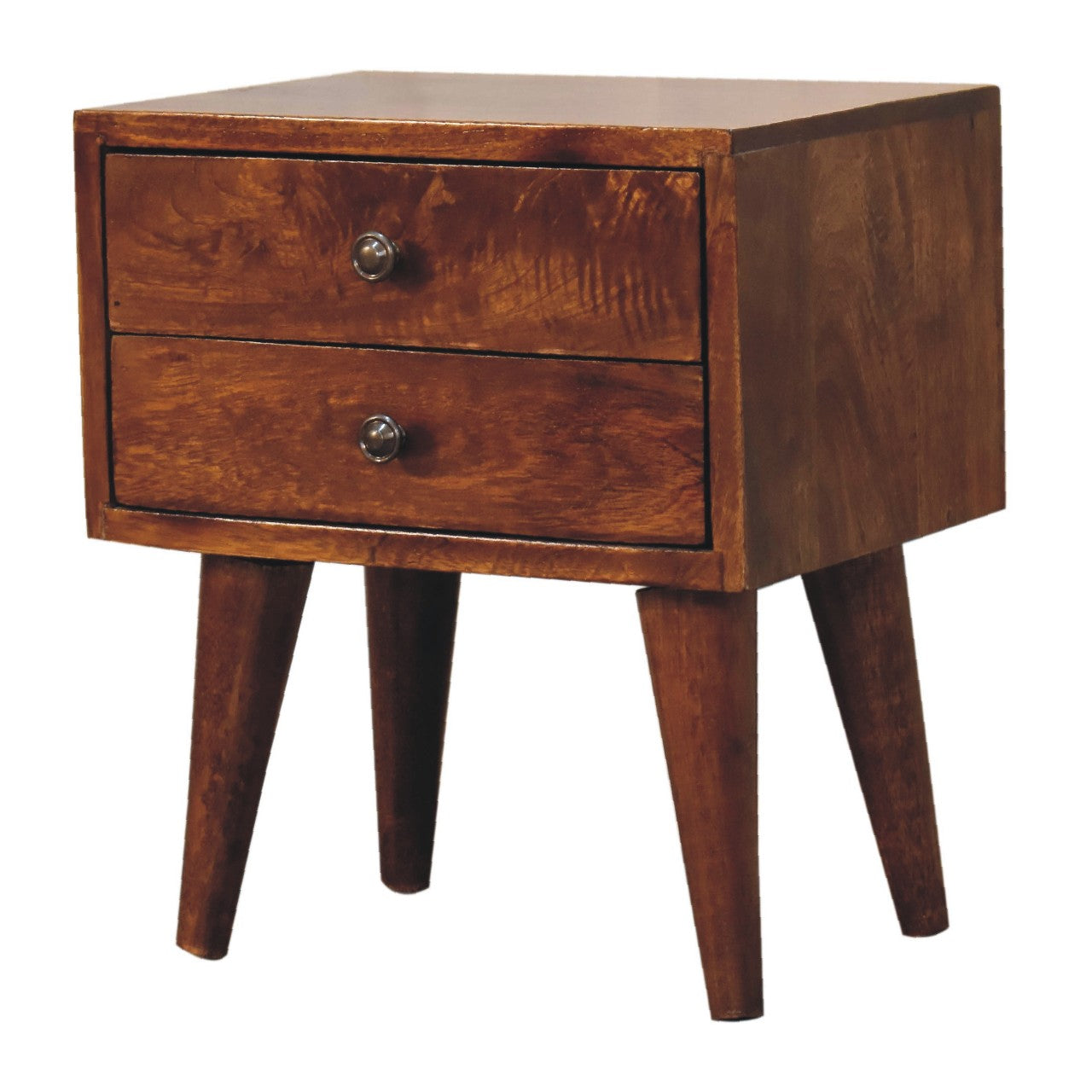 Solid Wood Mini Modern Bedside Table