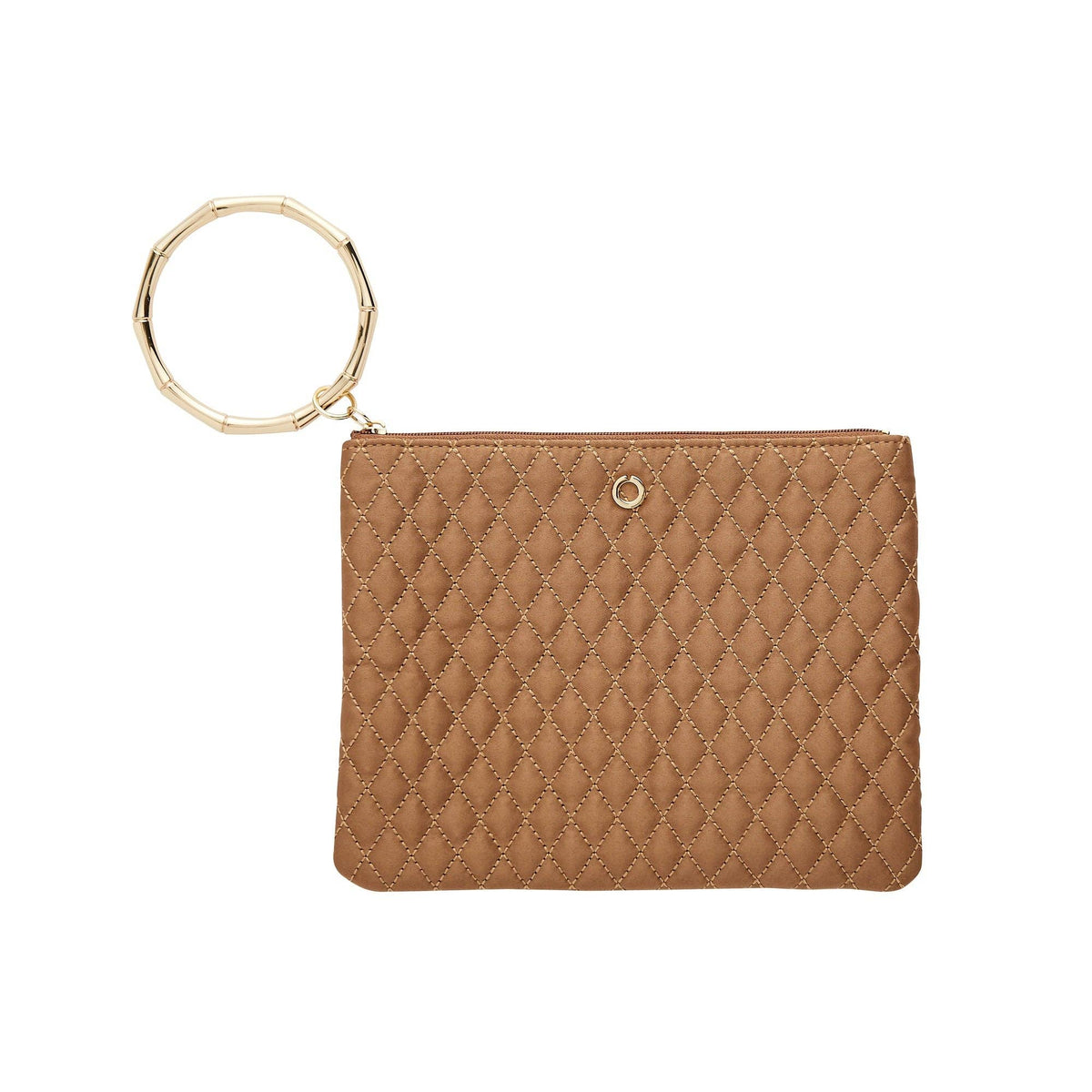 Big O® Bracelet Pouch – Caramel Quilted