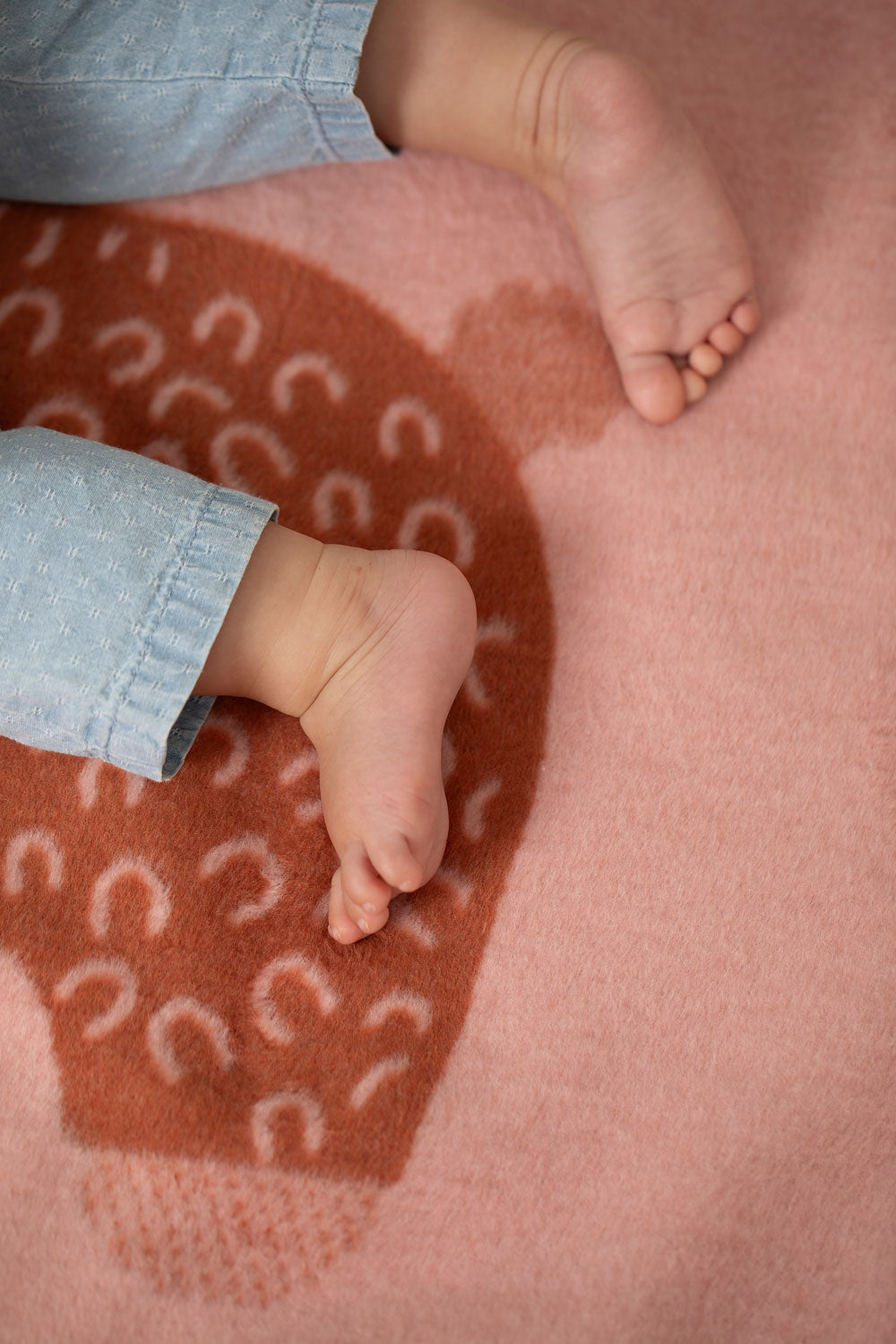 MILA baby blanket "alpaca"
