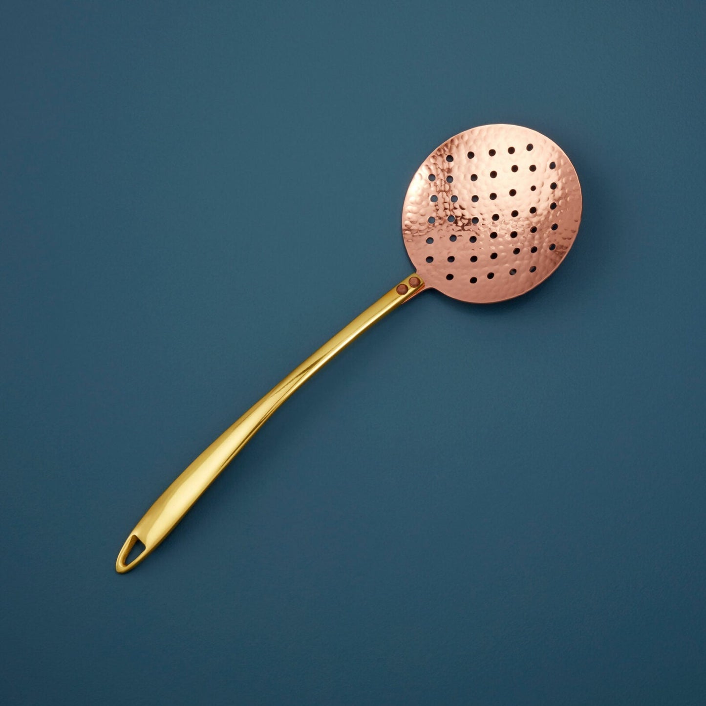 Hand Hammered Copper Skimmer