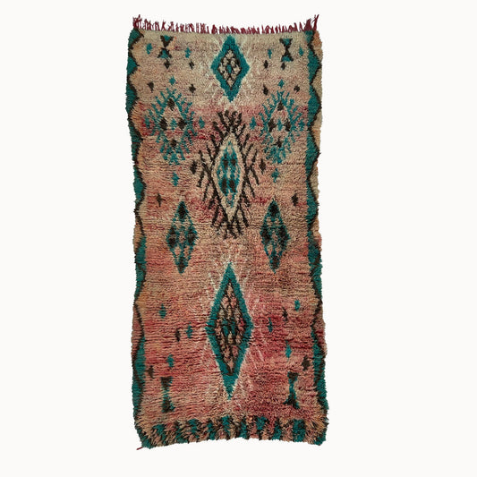 Tisnt Vintage Moroccan Rug | 4’5” x 9’7”