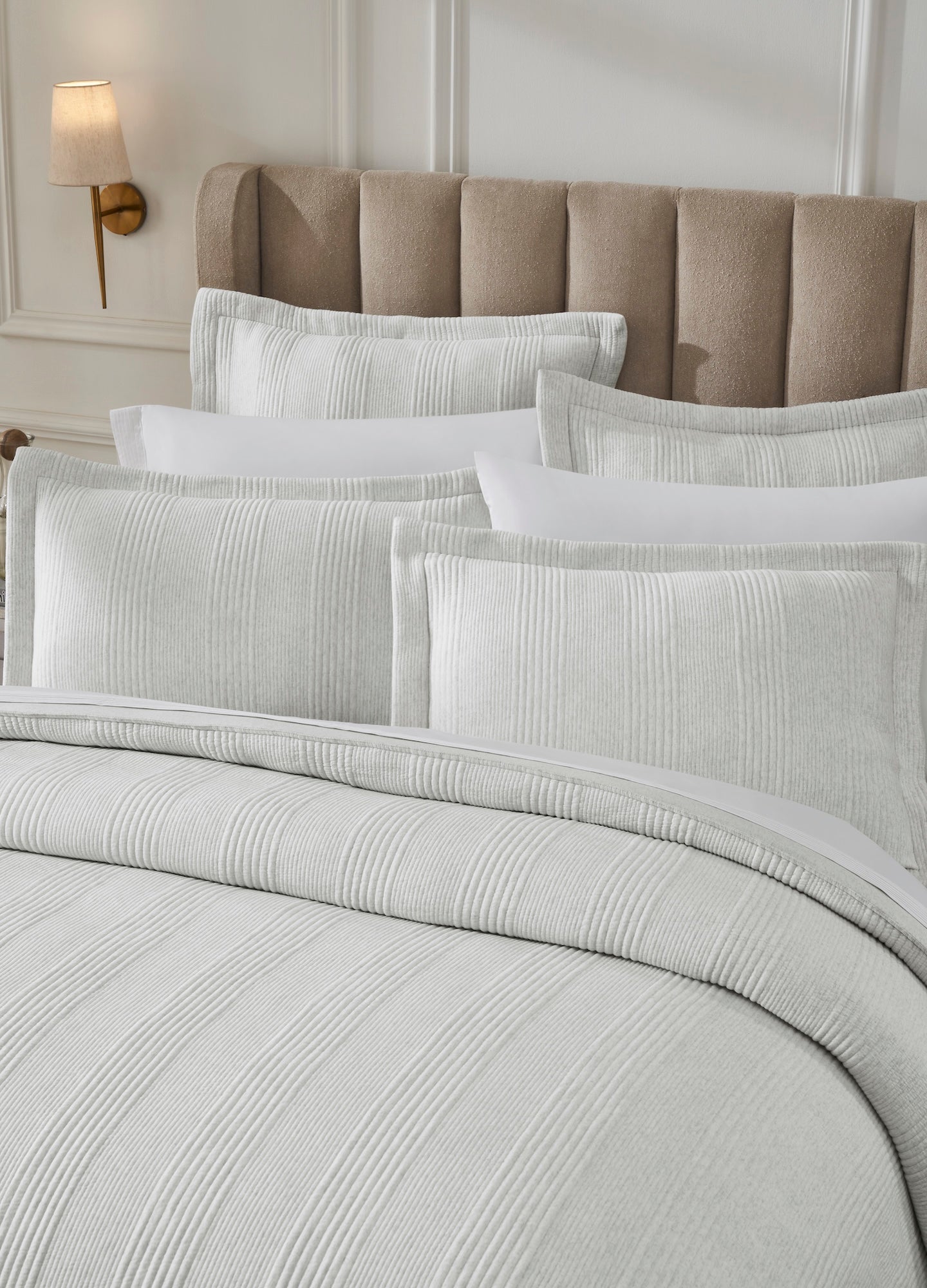 Savoy Quilted Jersey Duvet Cover
