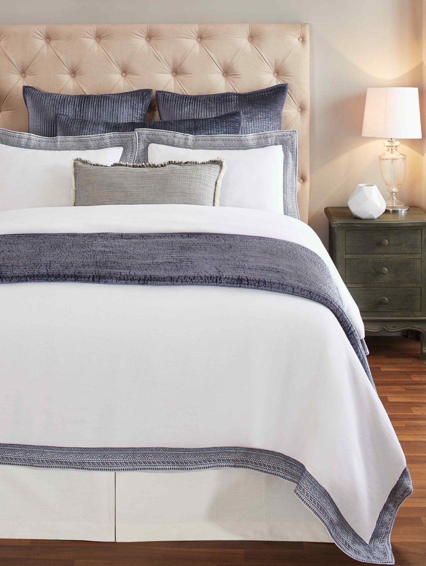 Parker European Linen Duvet Cover