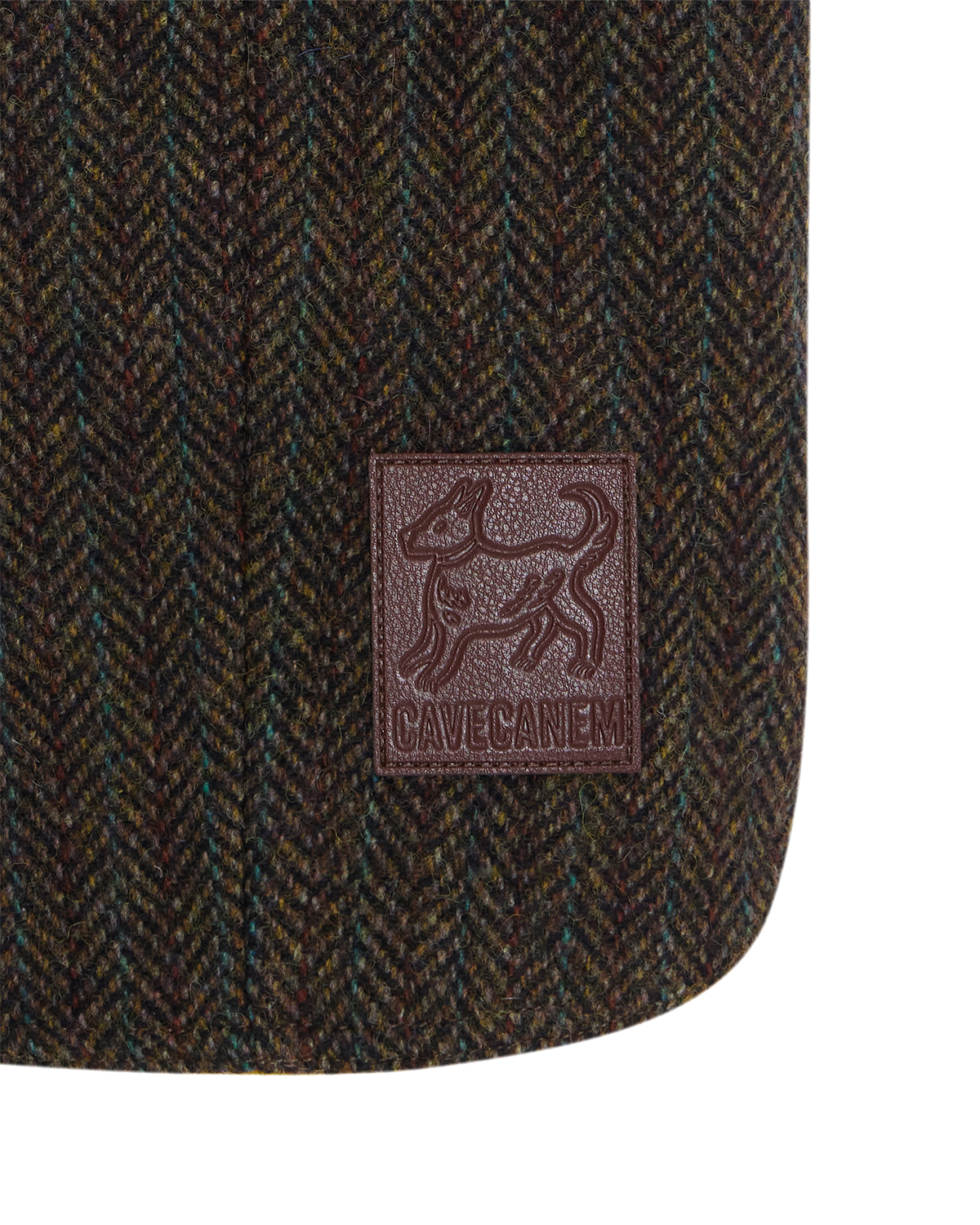 The Scotia | Wool Tweed Dog Vest | Herringbone