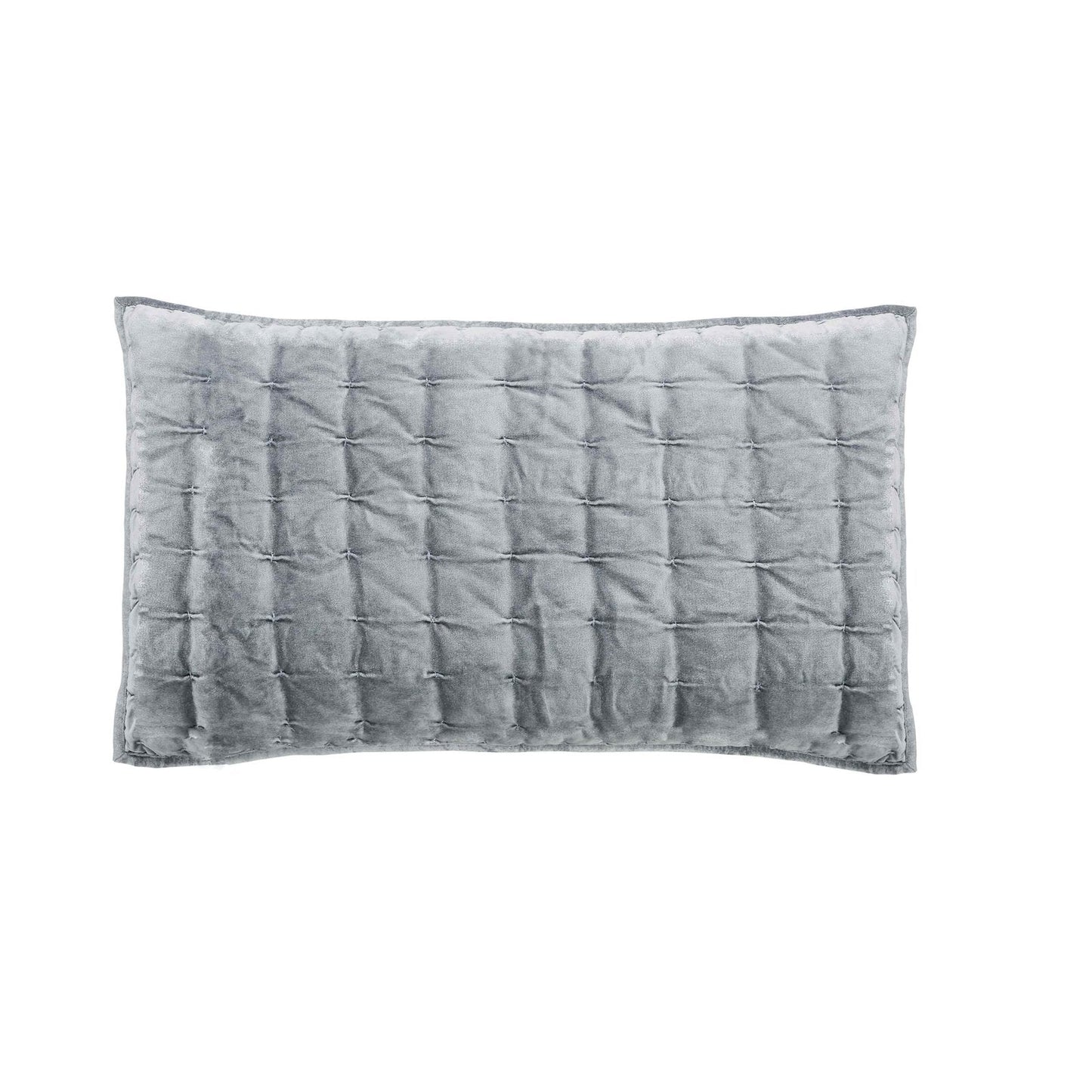 Luna Hand Pinched Velvet Quilt Sham
