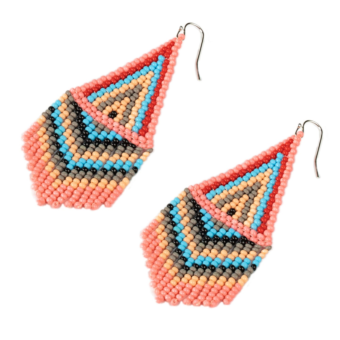 Bubble Gum Embera Earrings