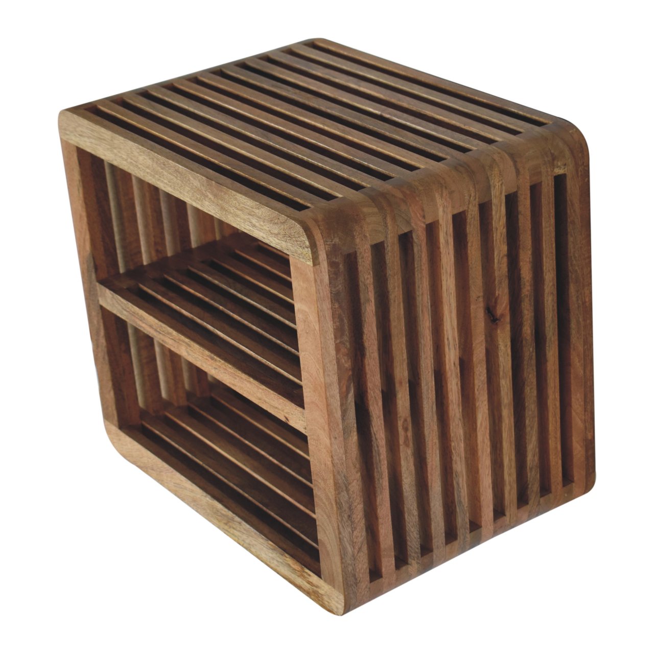 Solid Wood Soba Wall Mounted Bedside Table