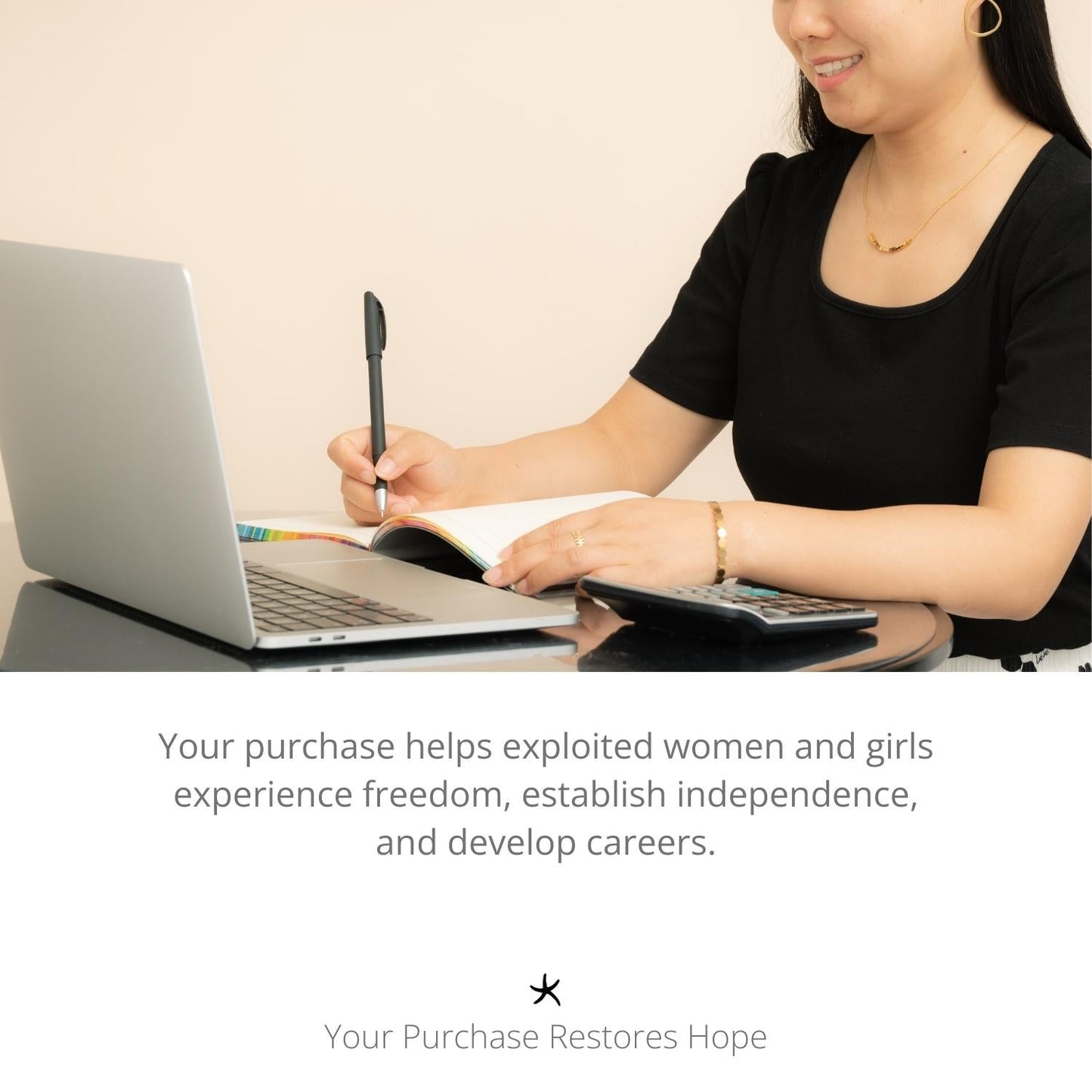 Wear Hope Macramé Crossbody Strap in Terra Cotta