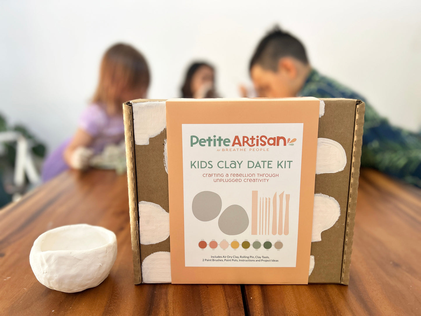 Petite Artisan Clay Date: Clay Kit for 2