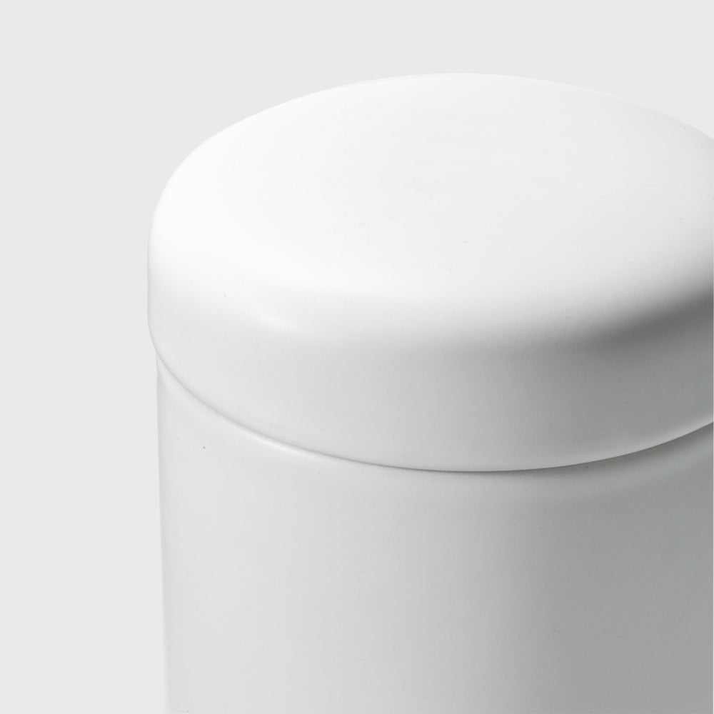Stoneware Vanity Jar