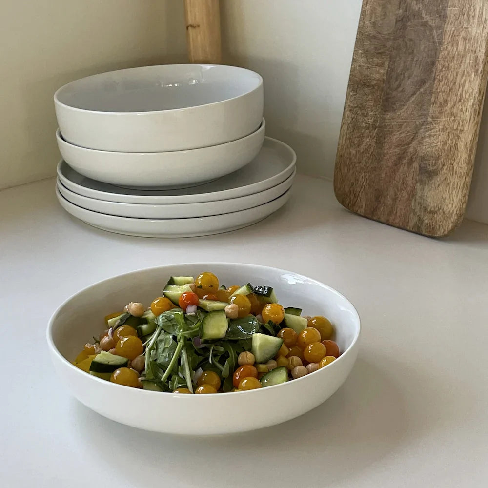 Ceramic Dinner Bowls (Set of 4) - Osadia Concept Store