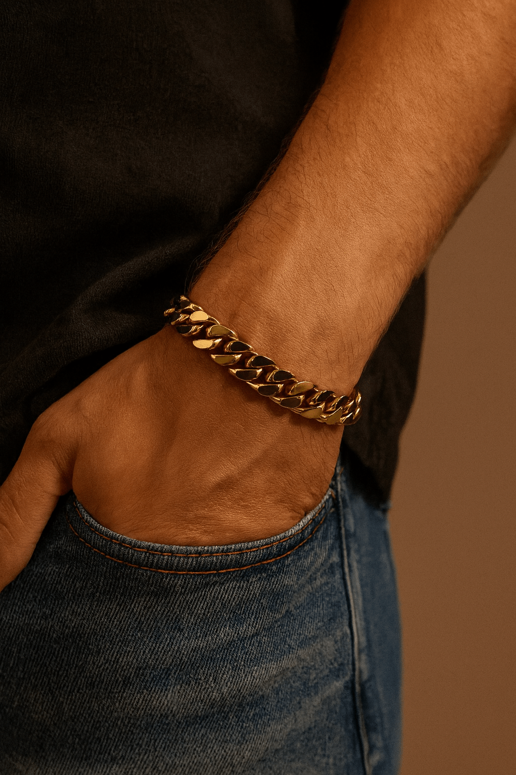 Men's Curb Chain Bracelet