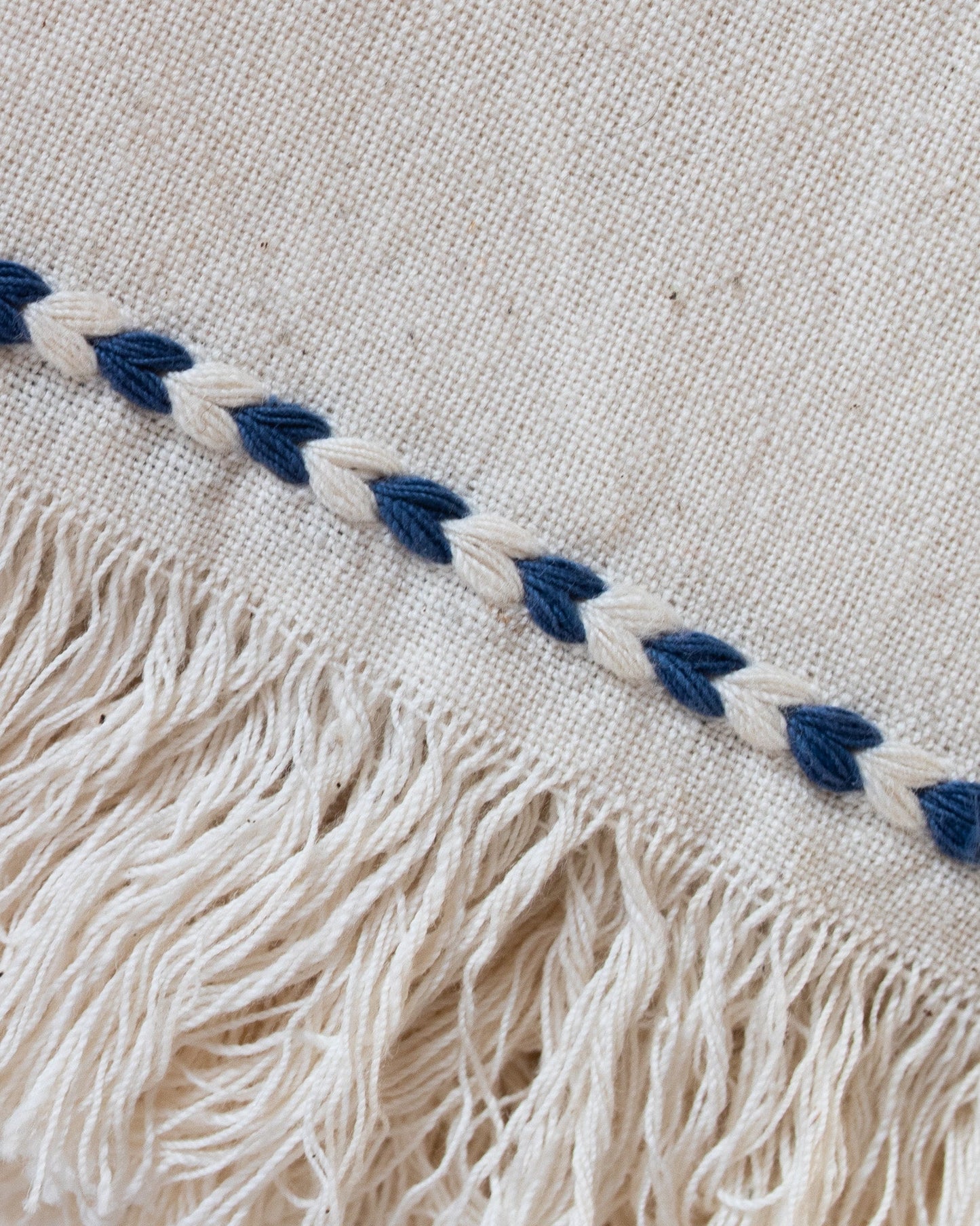 Chambray Braid Detail Napkin | Set of 2