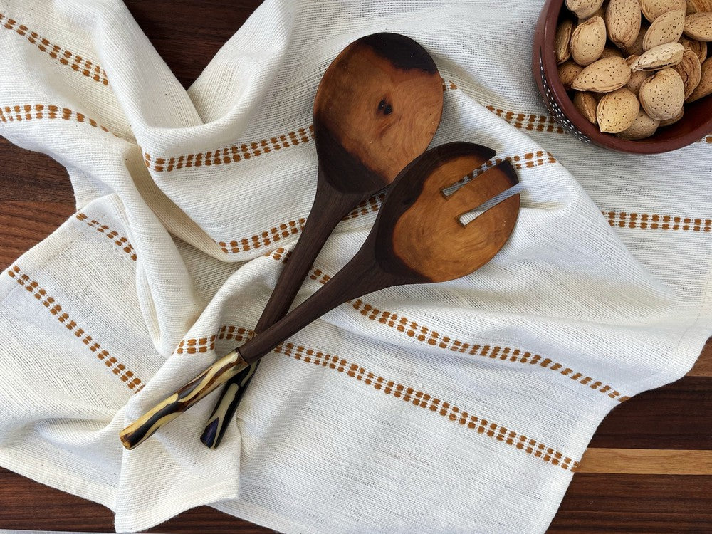 Chamo Handwoven Ethiopian Cotton Napkins | Set of 2