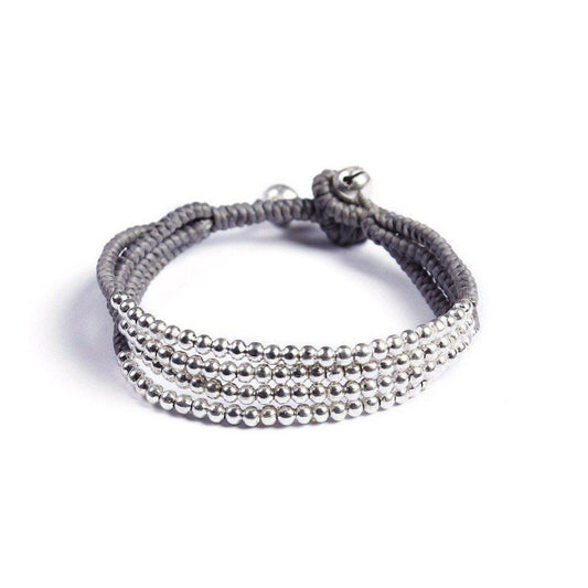 Cherish Brass Bead Adjustable Bracelet - Thailand