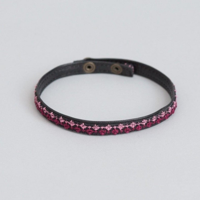 Pre-Order Rana Choker / Wrap Bracelet - Rose