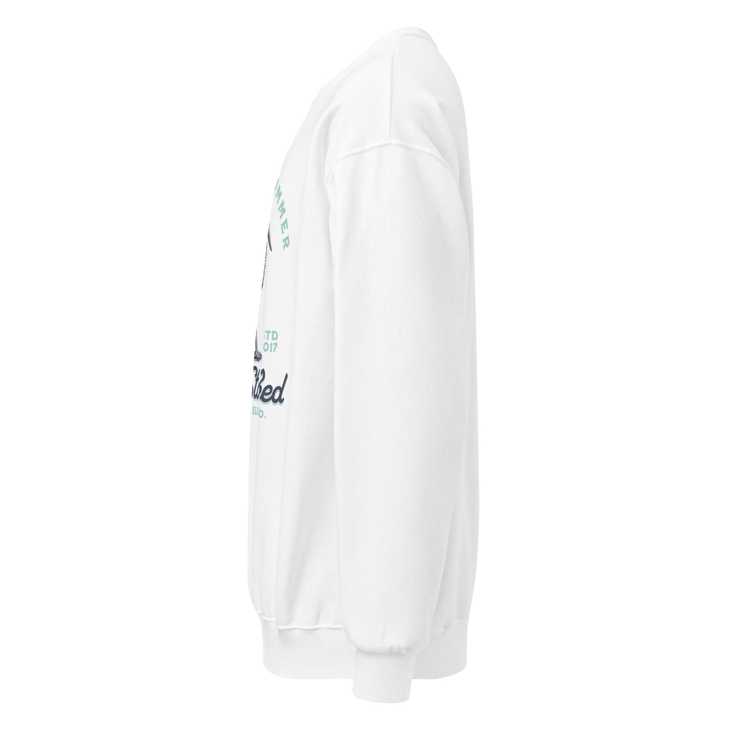 Super Storked Print Crew Neck Sweater