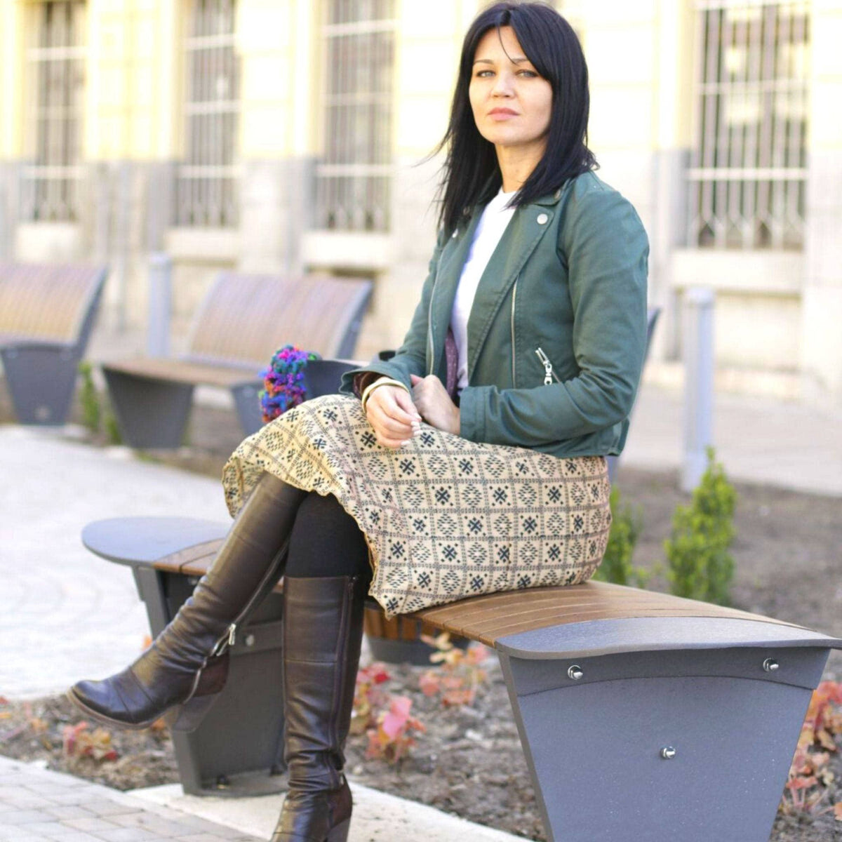 The Original Boho Reclaimed Sari Wrap Skirt