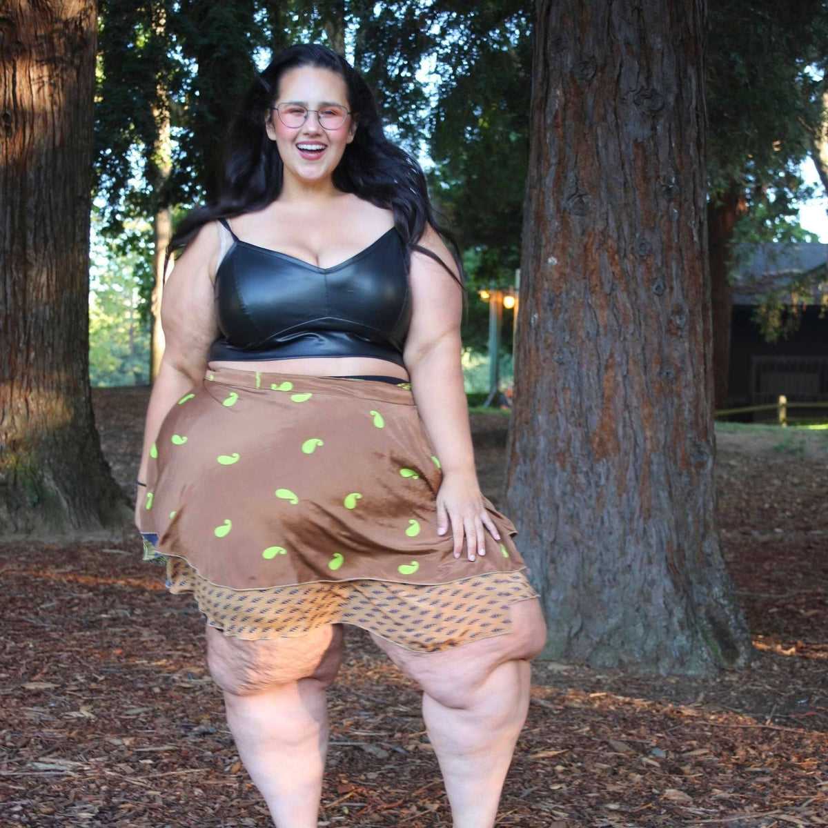 The Original Boho Reclaimed Sari Wrap Skirt