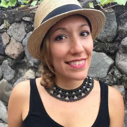 Collar Seed Bead Bella Necklace - Guatemala