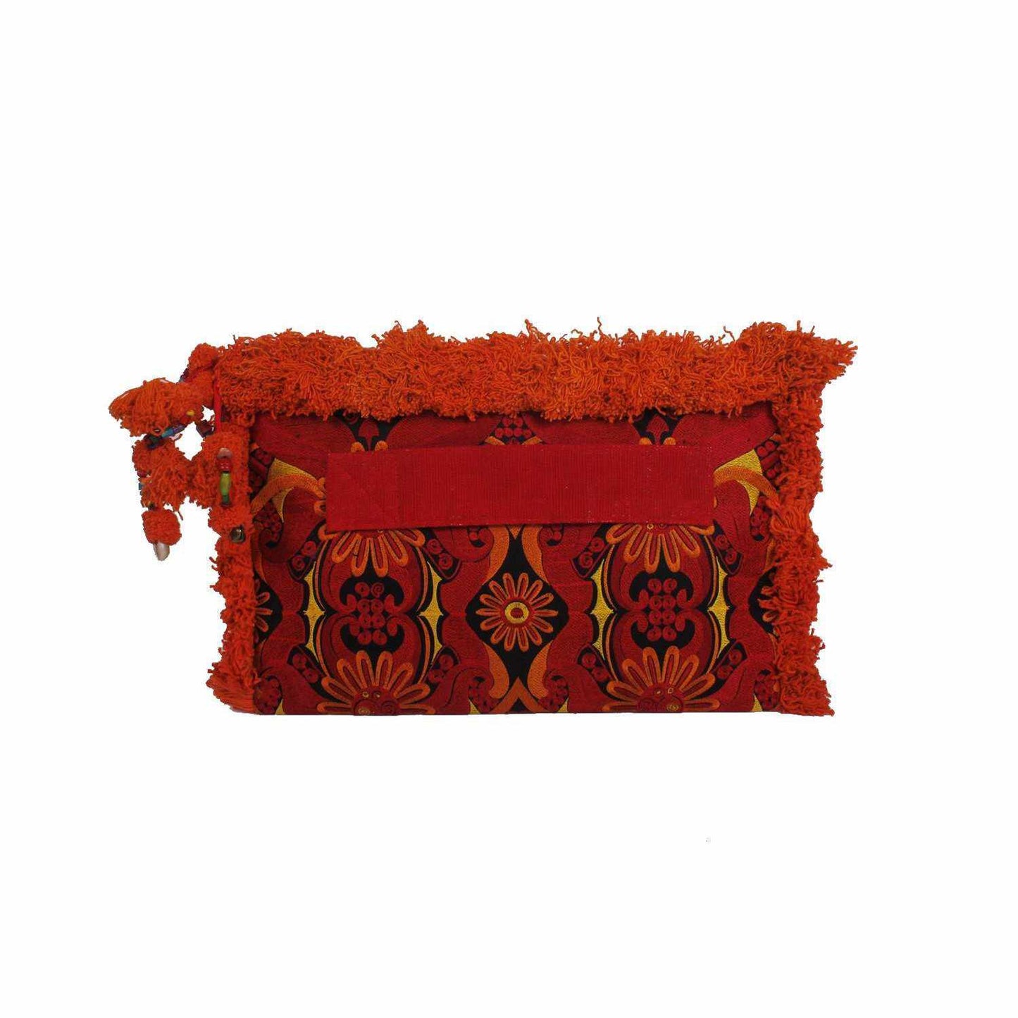 Computer Case | Oversize Pom Pom Clutch - Thailand