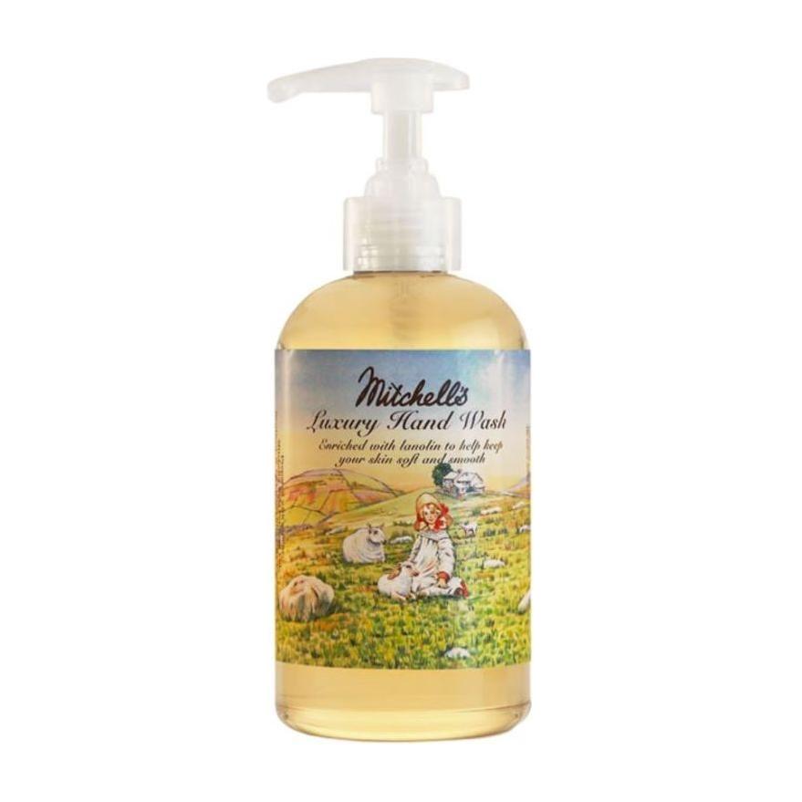 Mitchell's Wool Fat Country Scene Original Lanolin Hand Wash With Pump Top 10 Oz