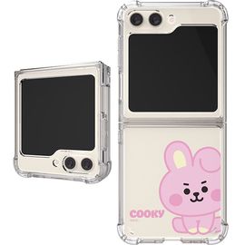 BT21 Baby Galaxy Z Filp5 Clear Air Cushion Reinforced Case