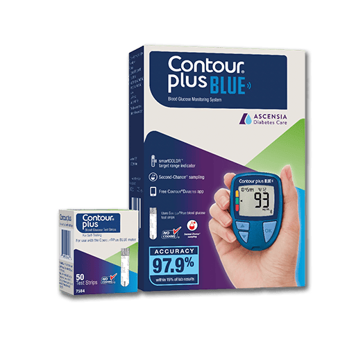 Contour®plus blue Accurate1 and trustworthy results 1x2
