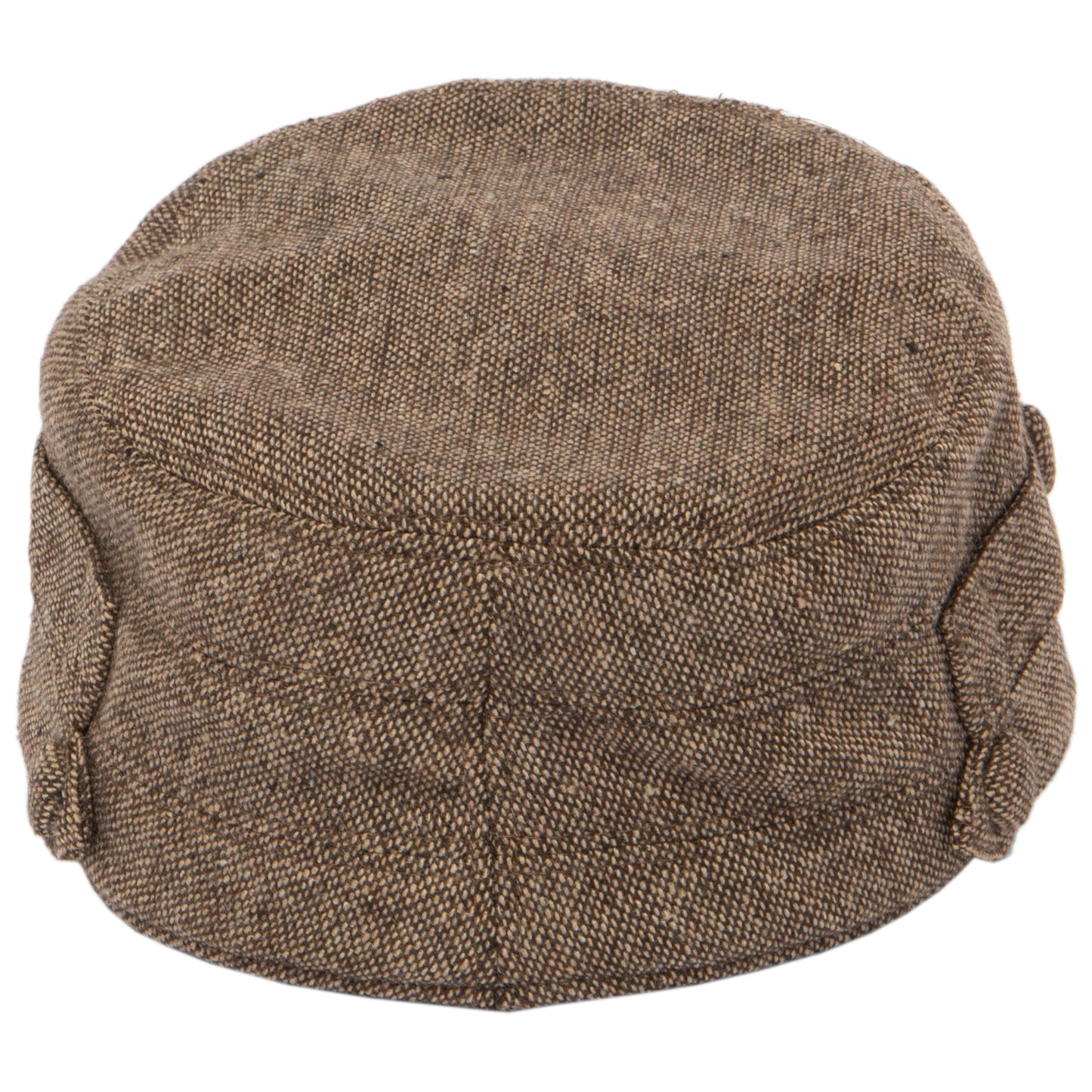 Women's Speckled Tweed Cap with Side Button