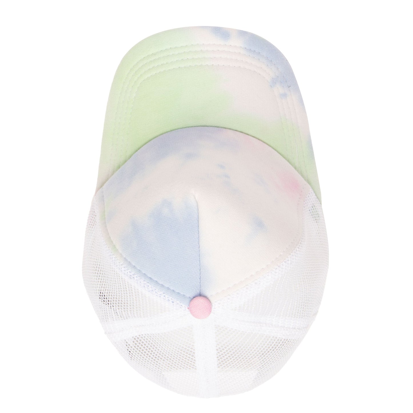 3-7 Year Tie-Dye Front and Brim Trucker Cap