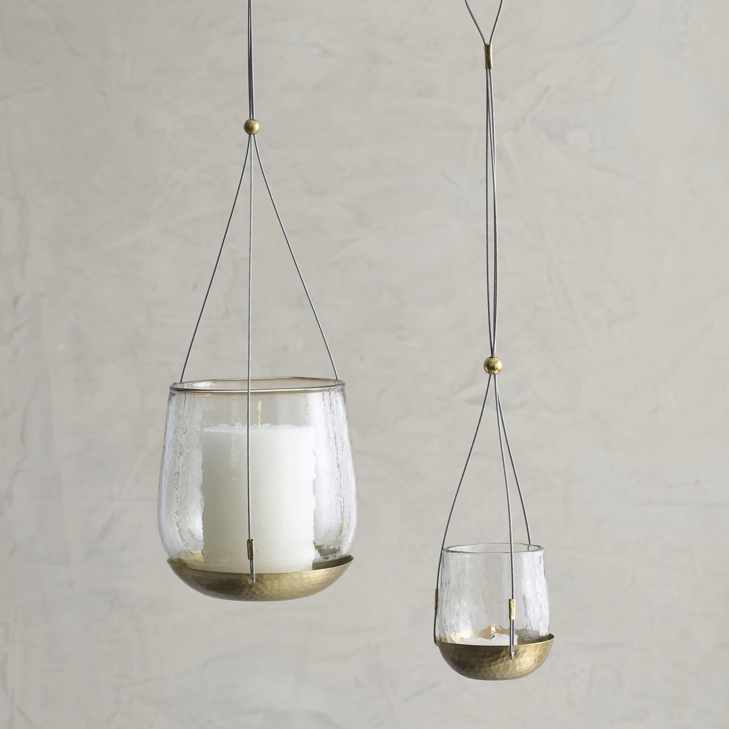 Pebbled Hanging Lantern