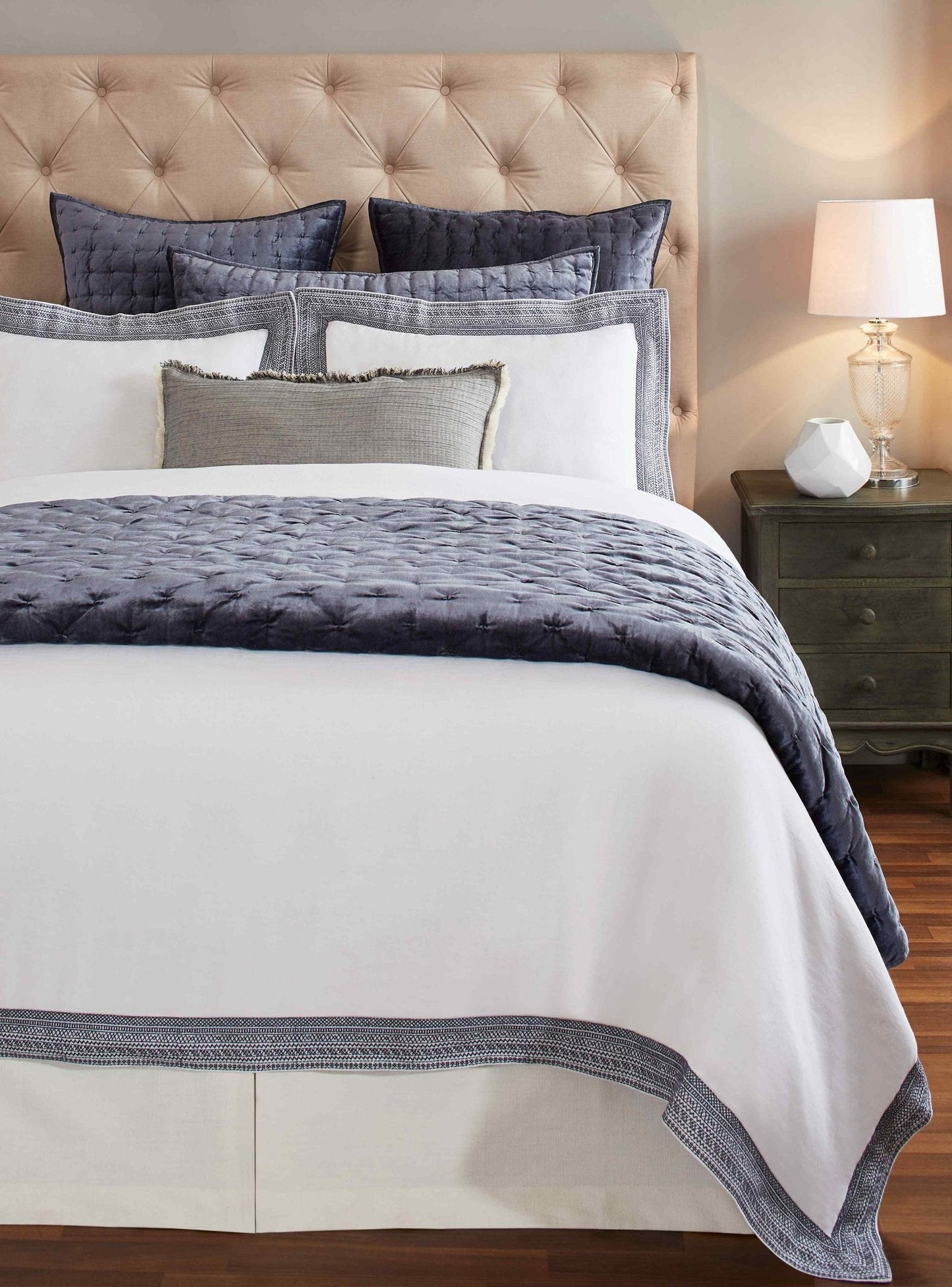 Parker European Linen Duvet Cover