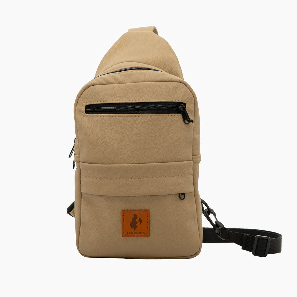 Vegan Leather Crossbody Bag for Women | Umoja Large Sling Bag for Men