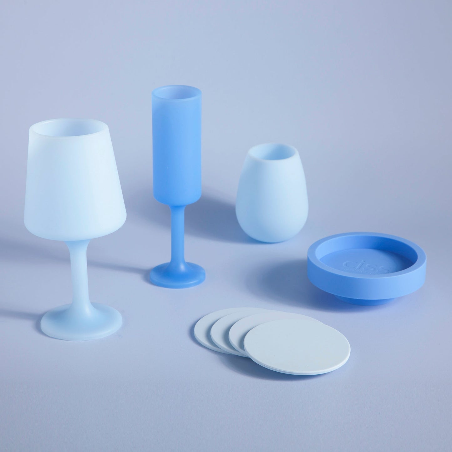 Sky + Kingfisher | Swepp | Unbreakable Wine Glasses