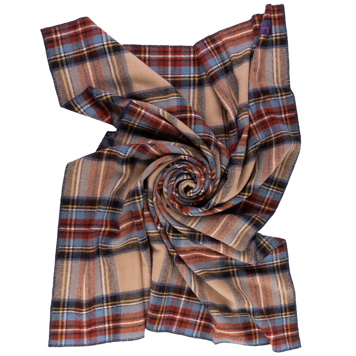 Highland Tweeds BIG Throw ~ Antique Dress Stewart ~ - Osadia Concept Store