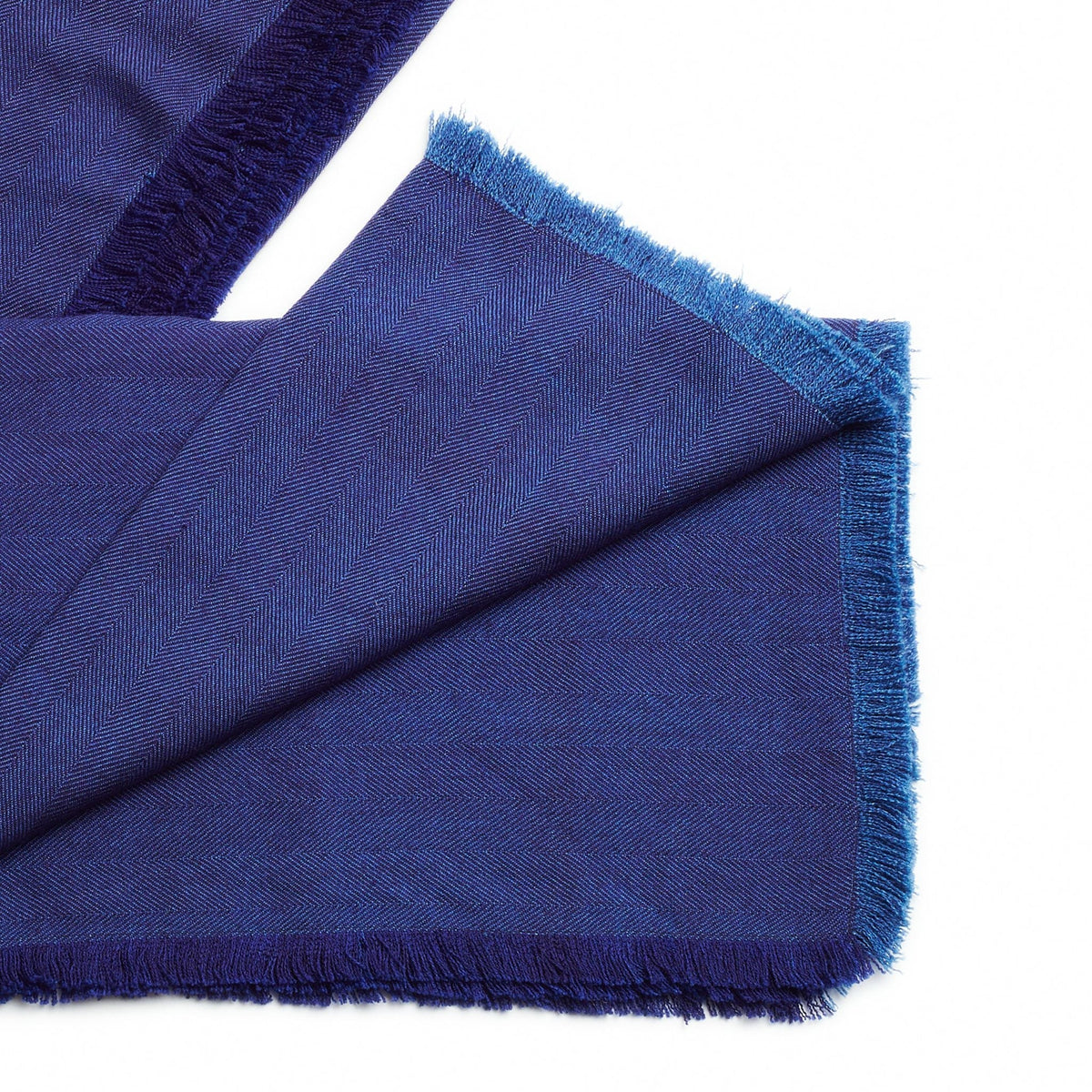 Herringbone Plush Soft Merino Handwoven Throw