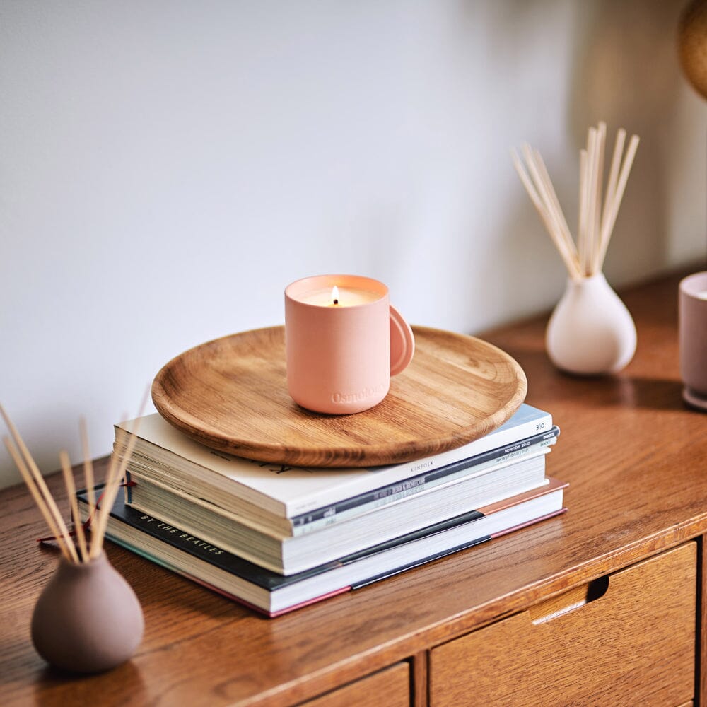 Aztec Tuberose Scented Candle - Peach Almond Milk and Tuberose
