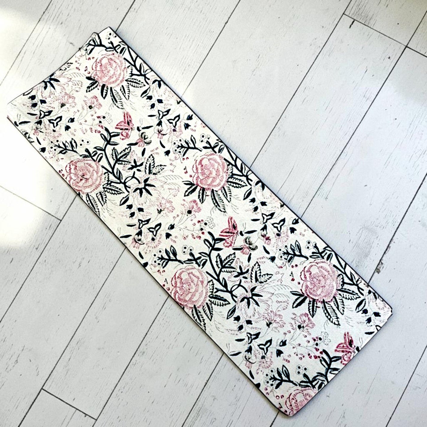 Hand Block Print Kitchen Towel | Extra Large Cotton with Hanging Loop